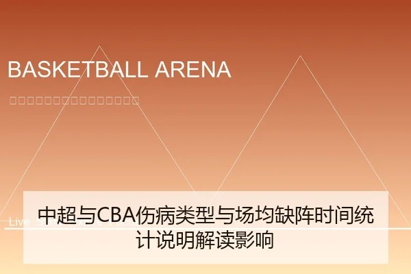 中超与CBA伤病类型与场均缺阵时间统计说明解读影响